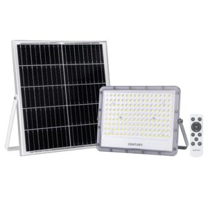 Proiettore LED 200w Luce Natura con Pannello Solare 1800 Lumen Sirio